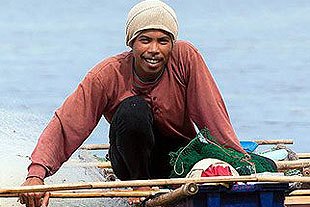Fischer in den Philippinen