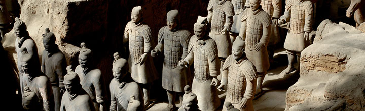 Terrakotta-Armee in China