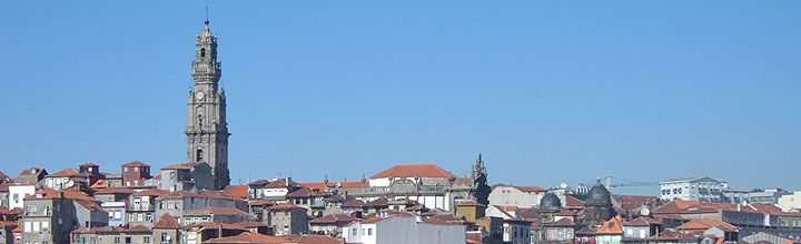 Panoramablick auf Porto
