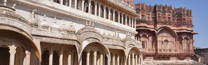 Palast von Jodhpur in Indien